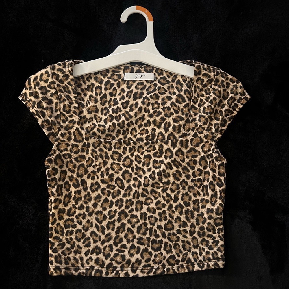 Cheetah Print Top